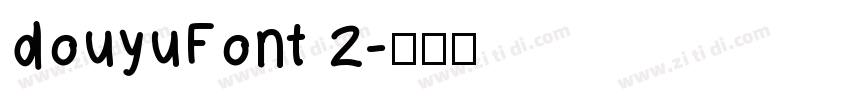 douyuFont 2字体转换